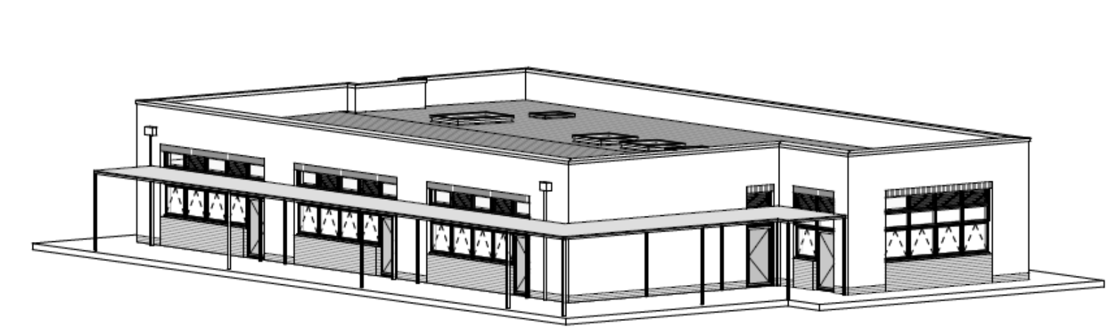 The Birches Architectural Drawing The Birches Architectural Drawing